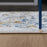 Conrad Home Cambridge 2'7" x 7' Trad Runner, Off-White Medallion