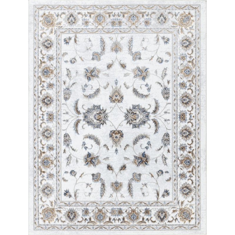 Conrad Home Cambridge 2'7" x 7' Runner, Off-White Trad/All Over