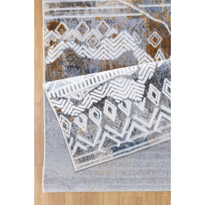 Conrad Home Cambridge 2'7" x 7' Runner, Off-White Vintage/Abstract