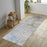 Conrad Home Cambridge 2'7" x 7' Runner, Off-White Vintage/Abstract