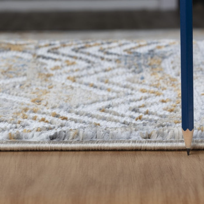 Conrad Home Cambridge 2'7" x 7' Runner, Off-White Vintage/Abstract