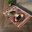 Conrad Home Cabin Life 5'3'' x 7'3'' Lodge Rug, Red Southwest/Bears