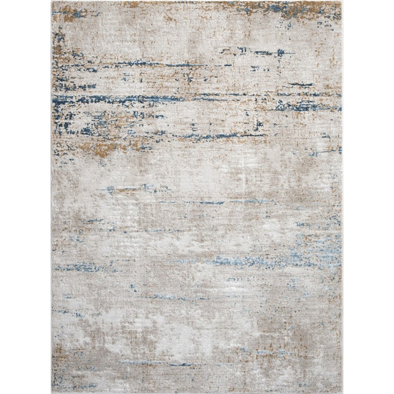 Conrad Home Concepts 2' x 3' Area Rug, Beige Abstract