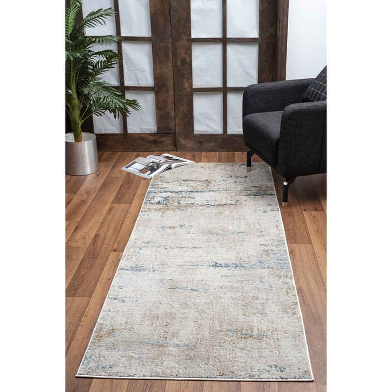 Conrad Home Concepts 2' x 3' Area Rug, Beige Abstract
