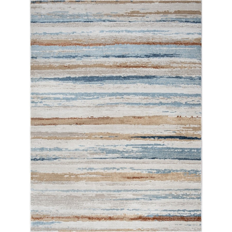 Conrad Home Concepts 2' x 3' Abstract Area Rug, Ivory Abstract