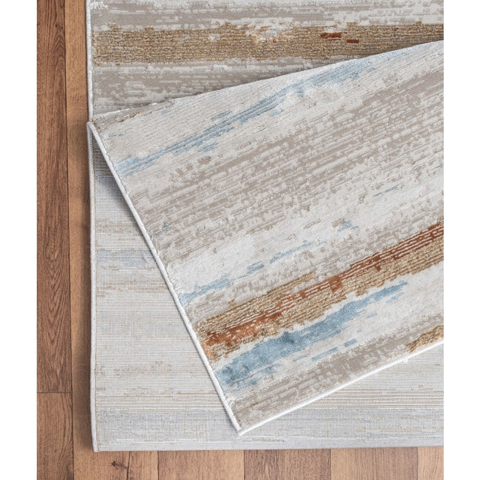 Conrad Home Concepts 2' x 3' Abstract Area Rug, Ivory Abstract