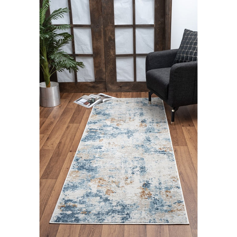 Conrad Home Concepts 2'7'' x 7'3'' Abstract Runner, Beige