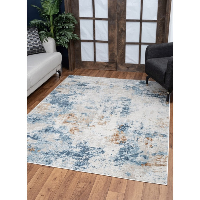Conrad Home Concepts 7'10'' x 10'3'' Area Rug, Beige Abstract