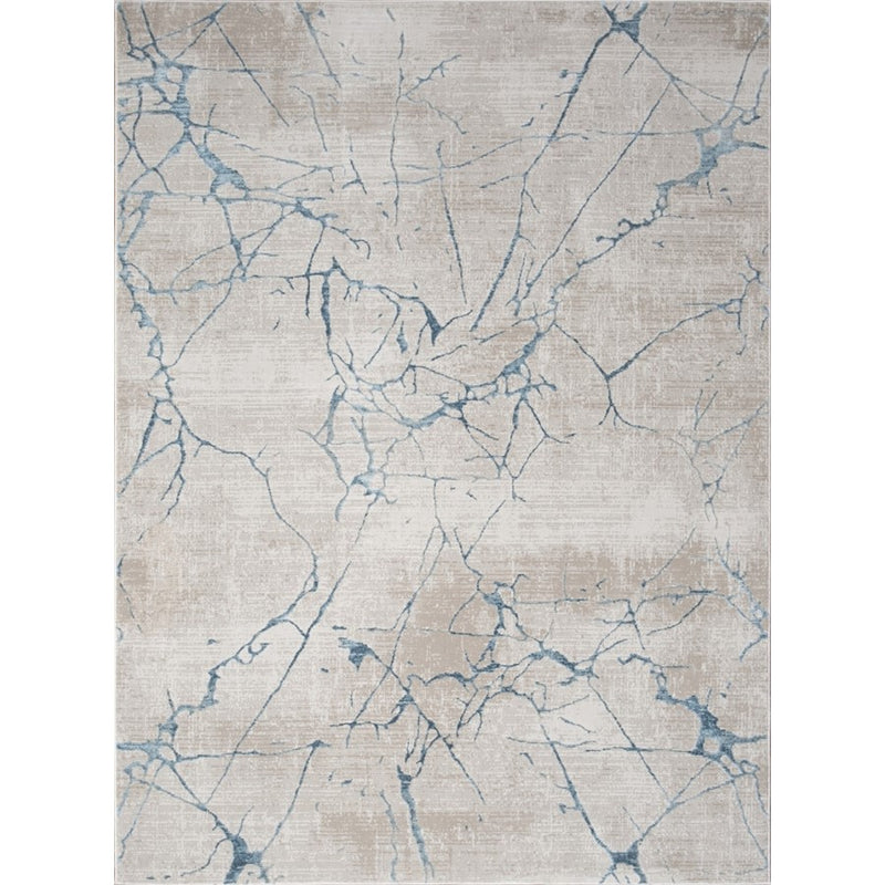 Conrad Home Concepts 2' x 3' Abstract Area Rug, Beige/Marble