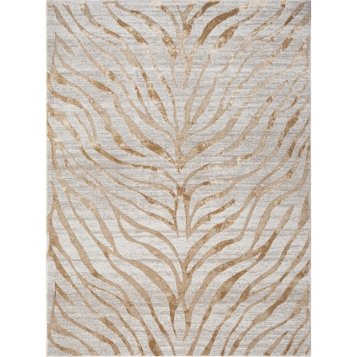 Conrad Home Concepts 7'10''x10'3'' Abstract Rug, Gold Animal Skin - CNC60078-10