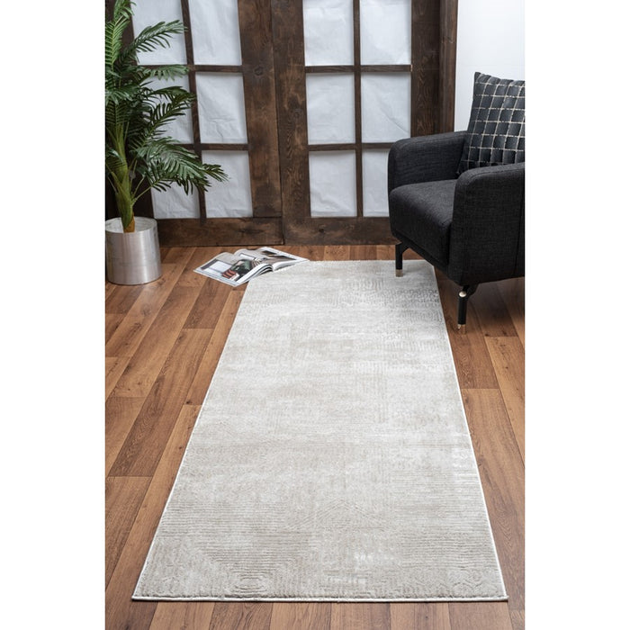 Conrad Home Concepts 2' x 3' Abstract Rug, Beige Abstract/Tonal