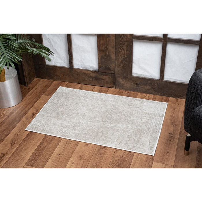 Conrad Home Concepts 2' x 3' Abstract Rug, Beige Abstract/Tonal