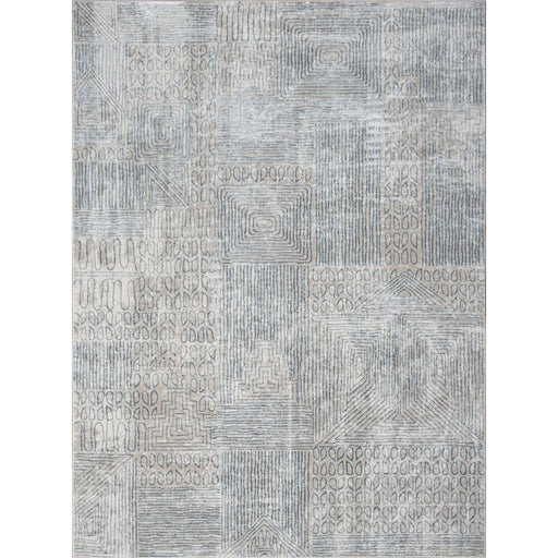 Conrad Home Concepts 5'3'' x 7'3'' Abstract Area Rug, Blue Abstract - CNC60095-7