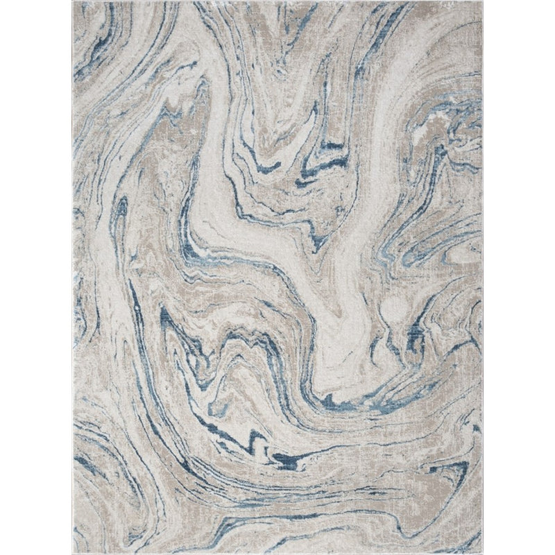 Conrad Home Concepts 2' x 3' Rug, Beige Abstract/Marble