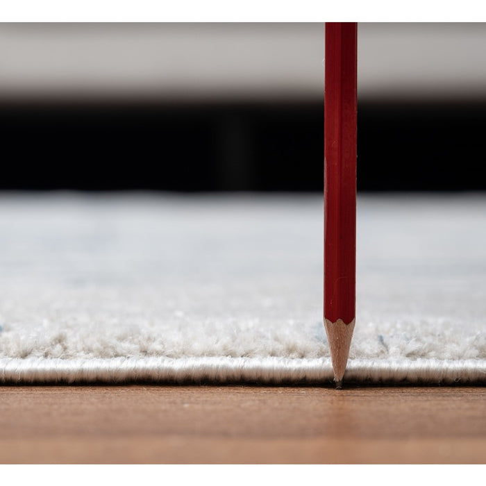 Conrad Home Concepts 2'7'' x 7'3'' Runner, Beige Abstract/Marble