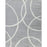 Conrad Home Cozy Shag 7'10" x 9'10" Shag Rug, Grey Modern/Circles - CZY10028-10