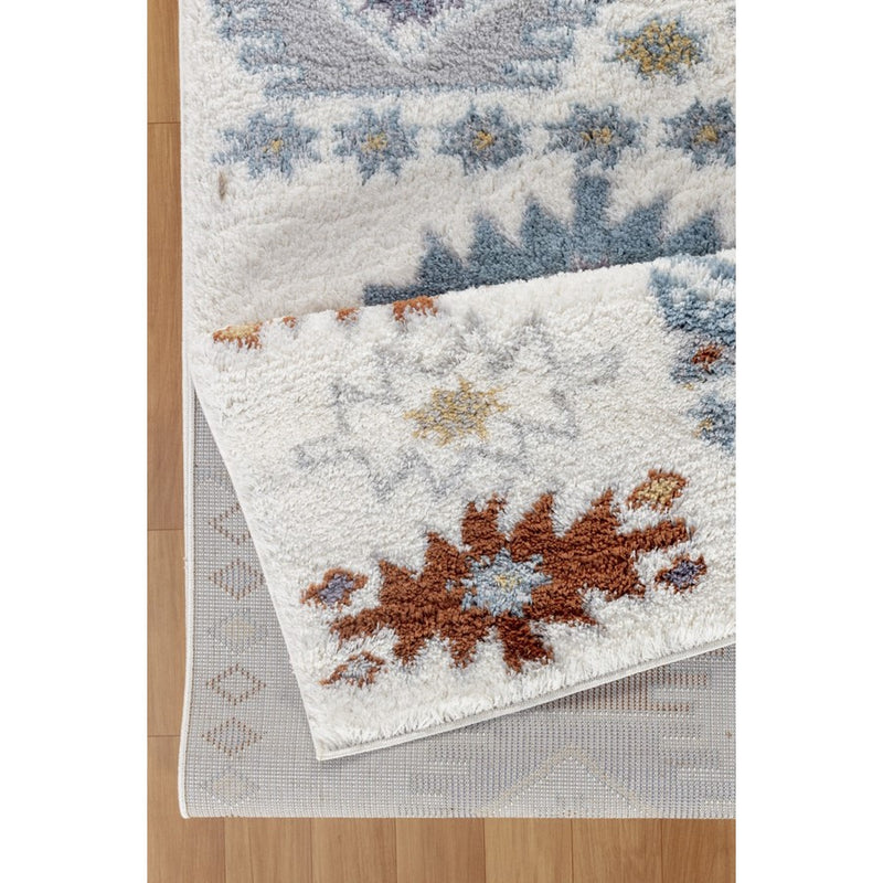 Conrad Home Cozy Shag 5'3' x 7' Area Rug, Ivory Southwest