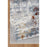 Conrad Home Cozy Shag 7'10" x 9'10" Shag Area Rug, Grey Abstract
