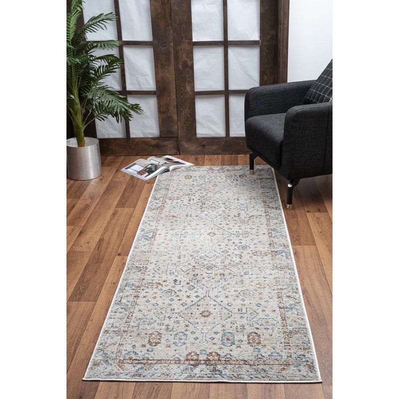 Conrad Home Generations 2' x 3' Trad Rug, Beige Medallion/SW