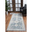 Conrad Home Generations 2' x 3' Trad Rug, Navy Medallion/SW