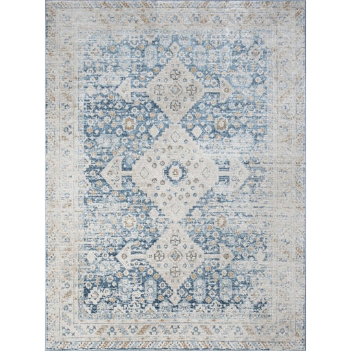 Conrad Home Generations 5'3'' x 7'3'' Trad Rug, Navy Medallion/SW - GEN70035-7