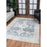 Conrad Home Generations 5'3'' x 7'3'' Trad Rug, Navy Medallion/SW