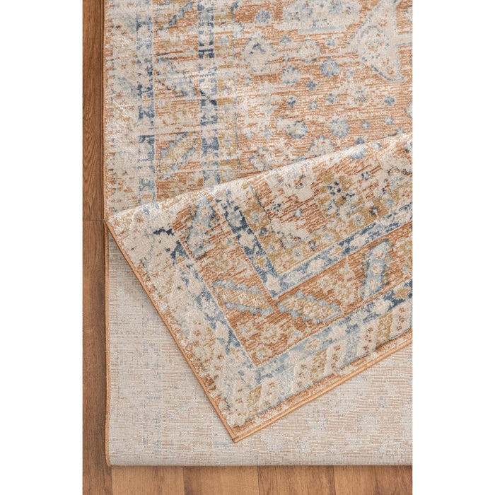 Conrad Home Generations 2' x 3' Trad Rug, Rust Medallion/SW