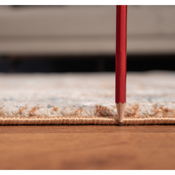 Conrad Home Generations 2' x 3' Trad Rug, Rust Medallion/SW