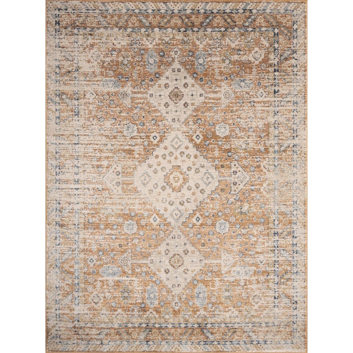 Conrad Home Generations 7'10'' x 10'3'' Rug, Rust Medallion/SW