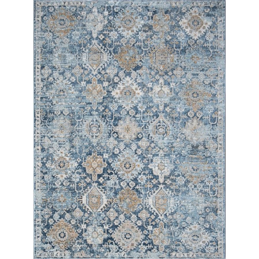 Conrad Home Generations 5'3'' x 7'3'' Trad Rug, Navy Trad/All Over - GEN70055-7
