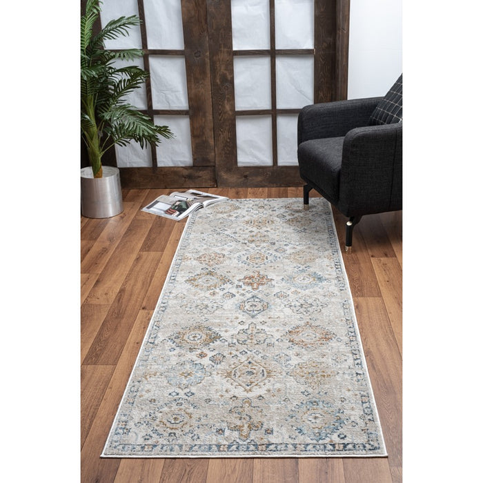 Conrad Home Generations 2'7'' x 7'3'' Runner, Beige Trad/All Over