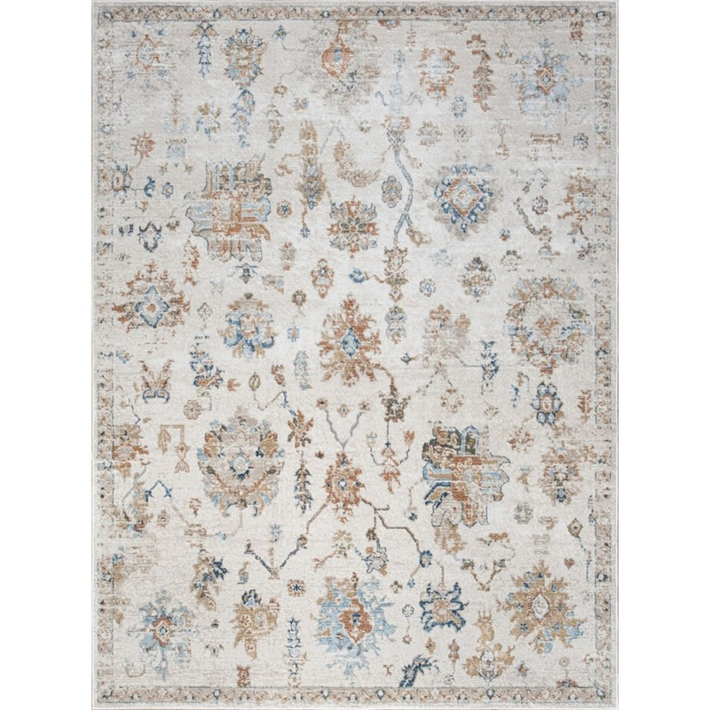 Conrad Home Generations 2' x 3' Trad Rug, Ivory Trad/All Over