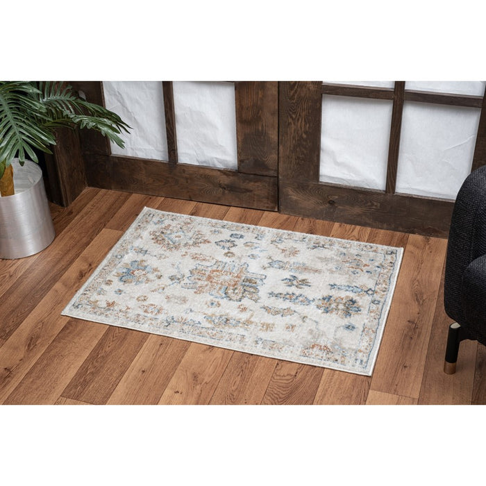 Conrad Home Generations 2' x 3' Trad Rug, Ivory Trad/All Over