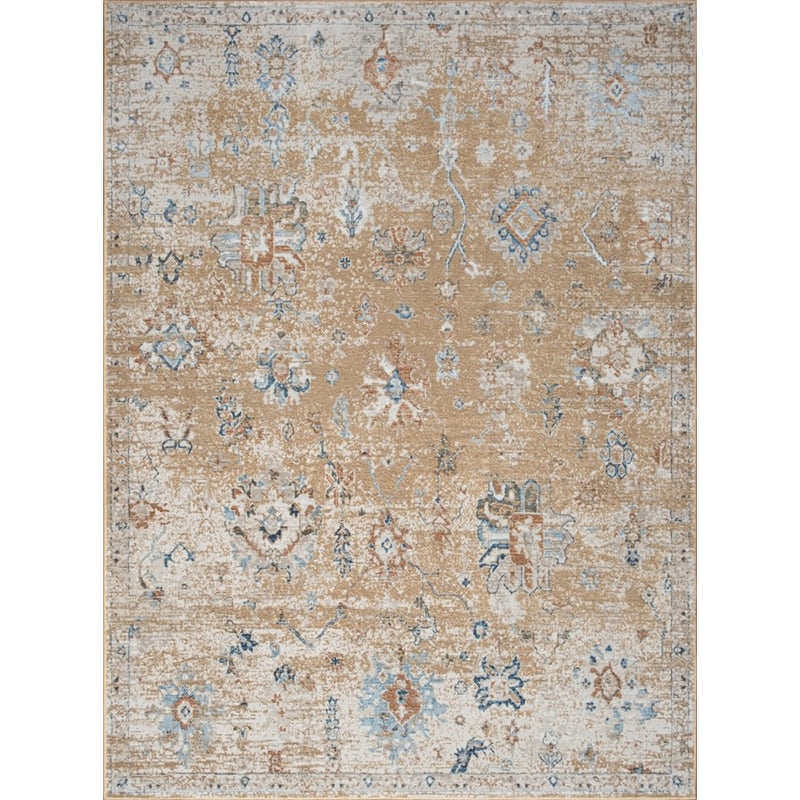 Conrad Home Generations 2' x 3' Trad Rug, Gold Trad/All Over