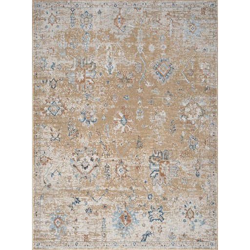 Conrad Home Generations 5'3'' x 7'3'' Trad Rug, Gold Trad/All Over - GEN70085-7