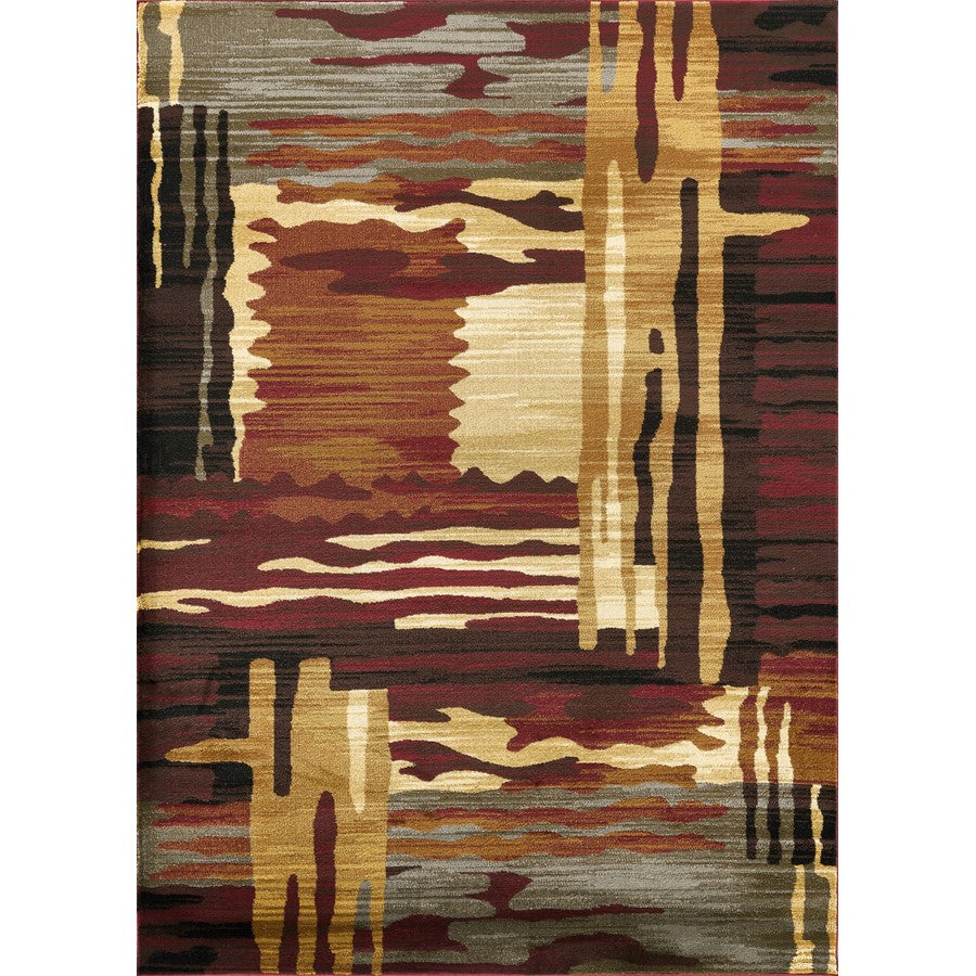 Haus Appeal Delight Stripe 5'3'' x 7'3'' Area Rug, Multi - HA-BLI60615-7