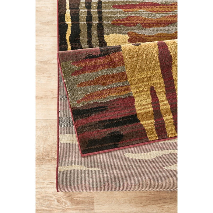 Haus Appeal Delight Stripe 5'3'' x 7'3'' Area Rug, Multi