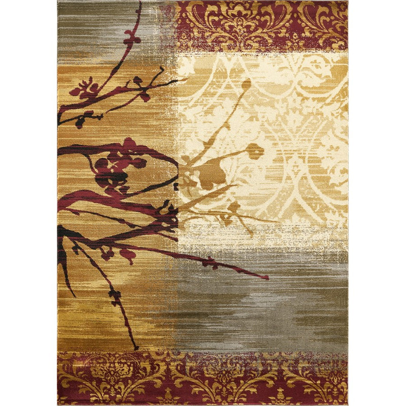 Haus Appeal Delight Nature 5'3'' x 7'3'' Area Rug, Multi