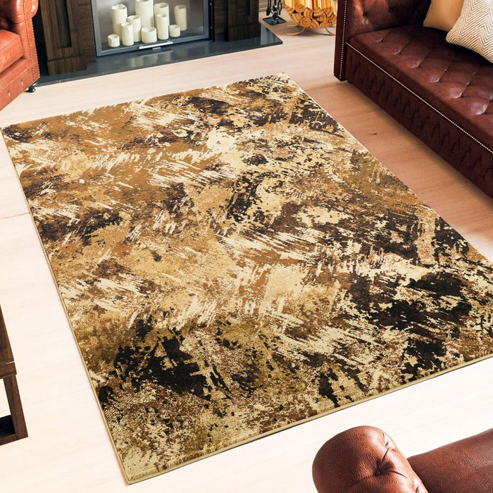 Haus Appeal Delight Camo 5'3'' x 7'3'' Area Rug, Multi