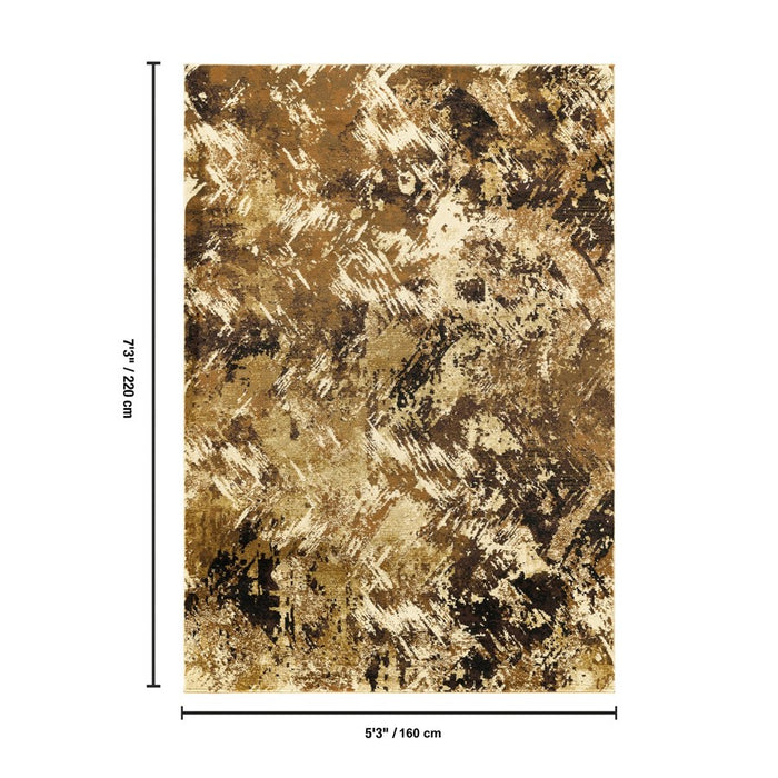 Haus Appeal Delight Camo 5'3'' x 7'3'' Area Rug, Multi