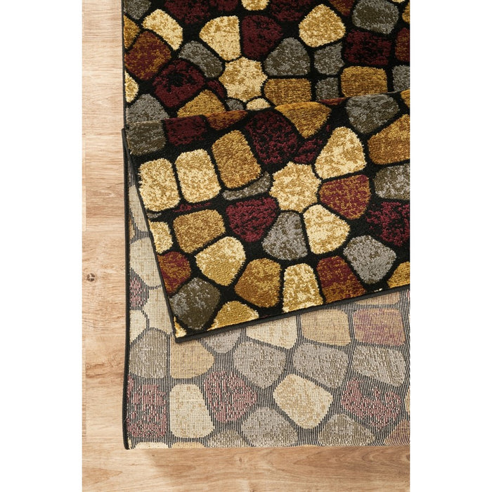 Haus Appeal Ambiance Tile 5'3'' x 7'3'' Area Rug, Multi