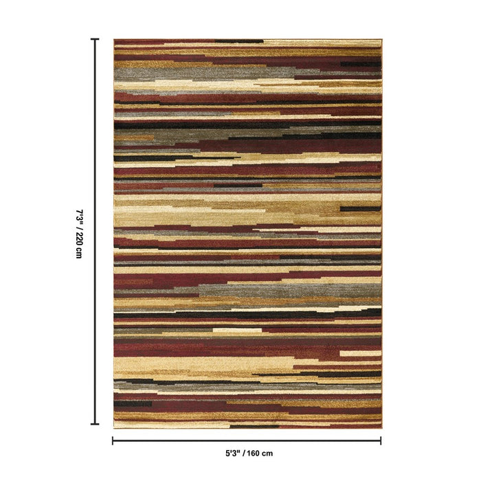 Haus Appeal Ambiance 5'3'' x 7'3'' Area Rug, Multi