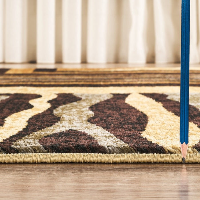 Haus Appeal Ambiance Modern 7'10" x 10'3" Area Rug, Multi