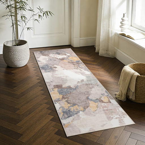 Haus Appeal Hamford 2x7 Multi Runner Rug, Beige