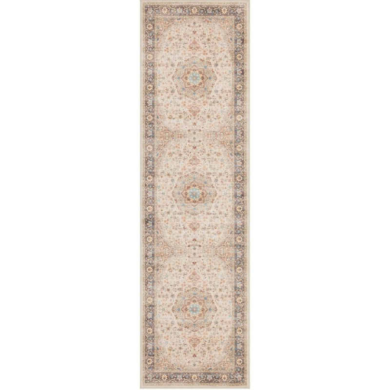 Haus Appeal Designs Hamford Medallion 2x7 Ivory Runner Rug - HA-HAM40022-7