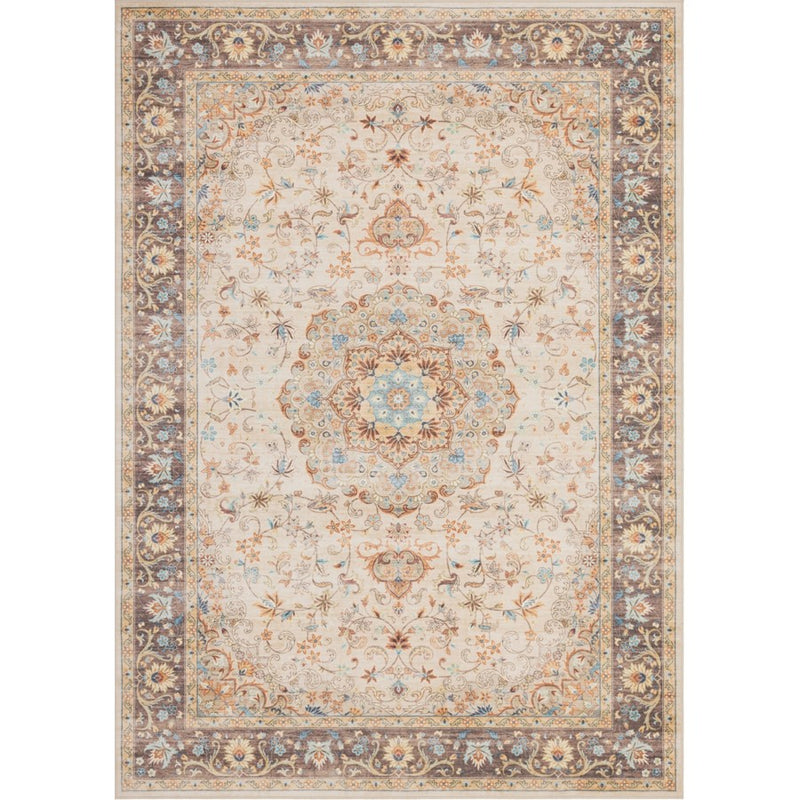 Haus Appeal Designs Hamford Medallion 5x7 Ivory Area Rug - HA-HAM40025-7