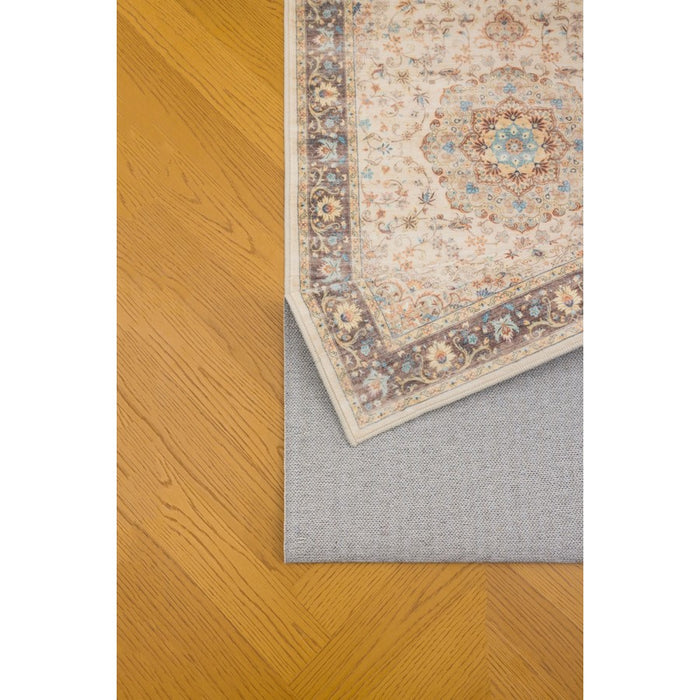 Haus Appeal Hamford Medallion 5x7 Ivory Area Rug