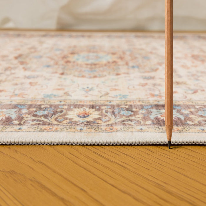 Haus Appeal Hamford Medallion 9x12 Ivory Area Rug