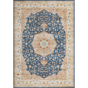 Haus Appeal Designs Hamford 10x14 Medallion Navy Area Rug - HA-HAM400310-14