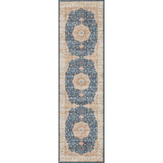 Haus Appeal Designs Hamford Medallion 2x7 Navy Runner Rug - HA-HAM40032-7